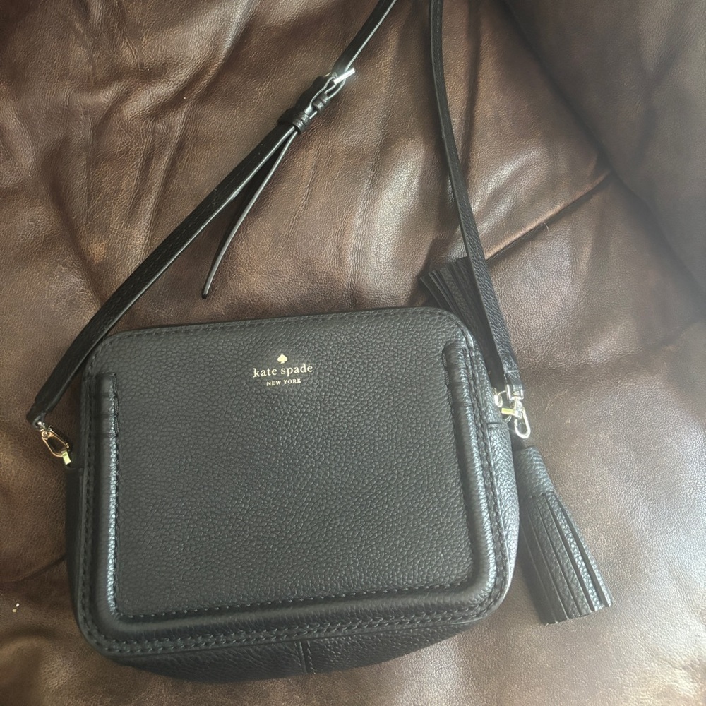 Kate Spade Elegant Black Crossbody Bag